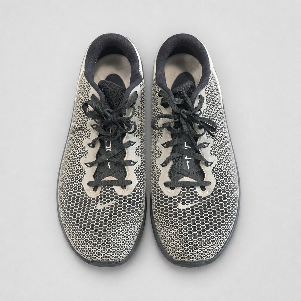 Nike Metcon 5 X Night Time Shine Men Size 10 Black Silver Grey Gym Shoes